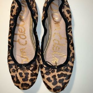 Leopard Print Sam Edelman Flats
